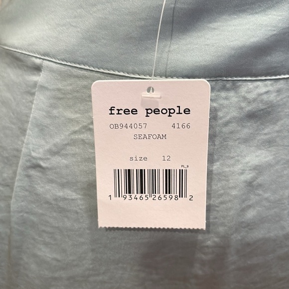 FREE PEOPLE Women’s Skirt, NWT. Color is Seafoam green. - Picture 5 of 5